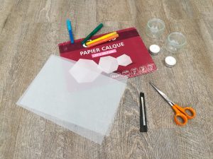 materiels pour le DIY de la fete des peres