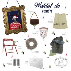 WIshlist de Noël par Comète pour by Matao