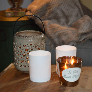 ambiance cosy avec lanterne et photophore by Matao