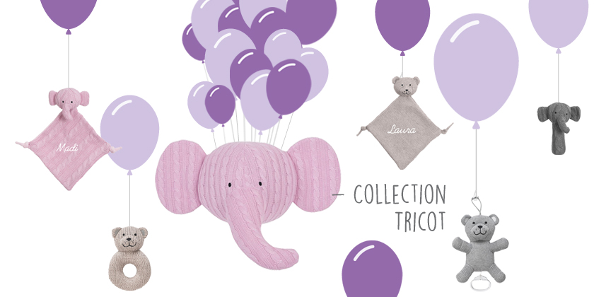 collection tricot enfant by Matao ballons