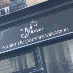 broderie express Paris fabrication jour même by Matao atelier