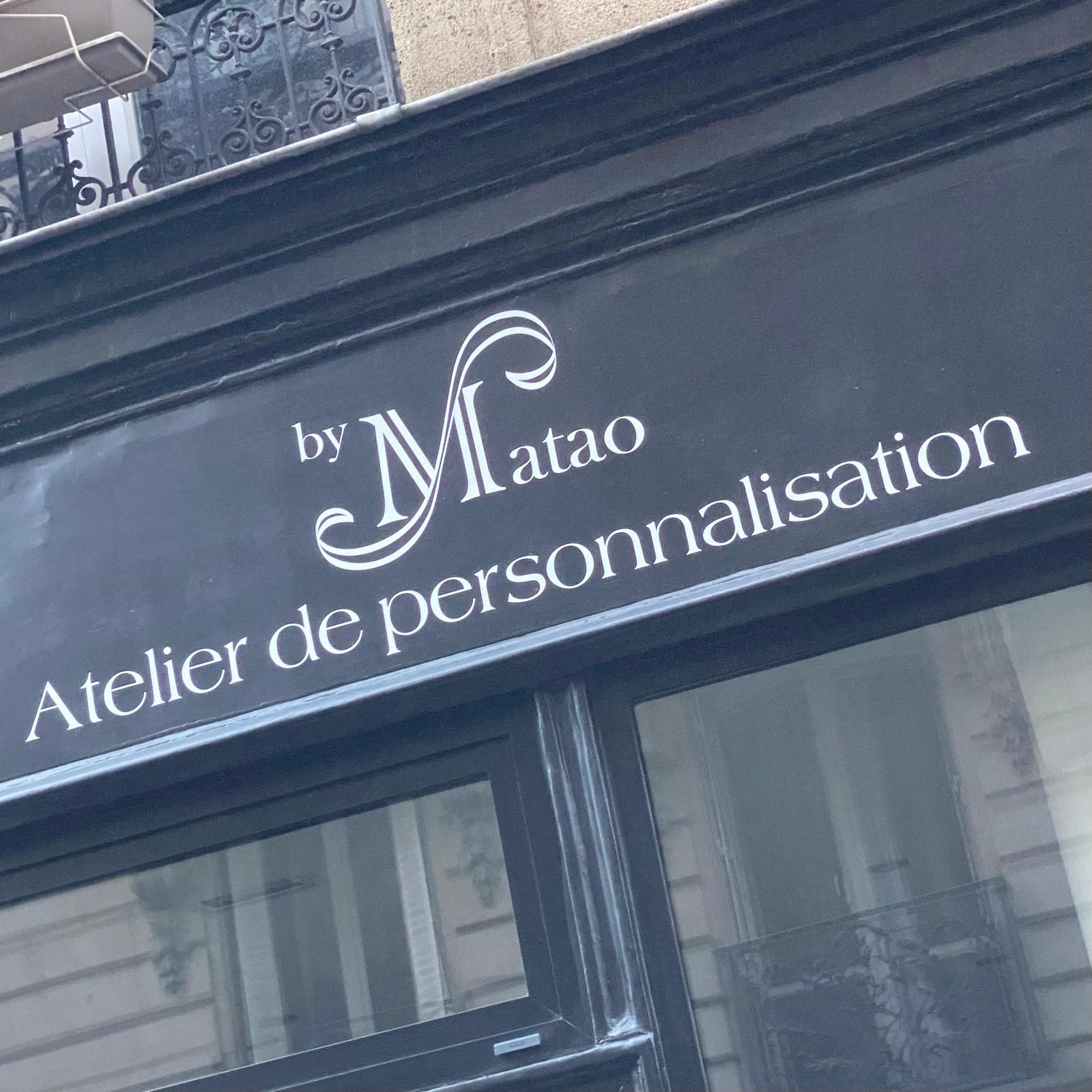 broderie express Paris fabrication jour même by Matao atelier